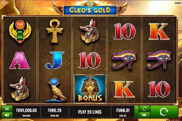 Cleo's Gold slot